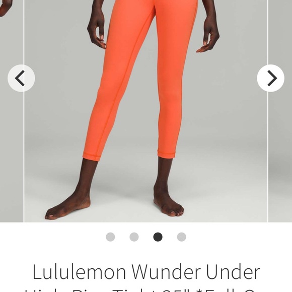 Lululemon Wunder Under High-Rise Tight 25" *Full-On Luxtreme - Picture 1 of 2